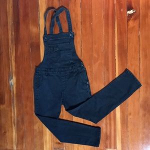Free People Denim Overalls